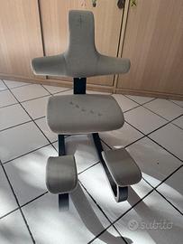 Thatsit Sedia Ergonomica Grigio - Varier ufficio