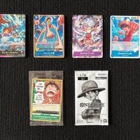 Lotto One Piece card sealed booster