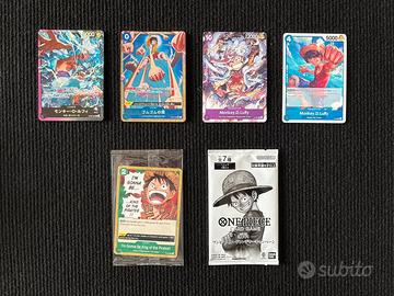 Lotto One Piece card sealed booster