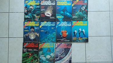 Riviste  Mondo sommerso anni '70 e '80