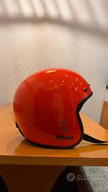 Casco Jet Vintage Roeg Oompa Orange Tg. L