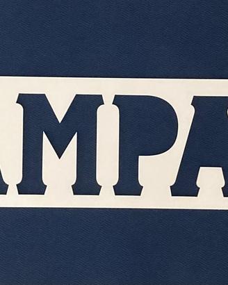 Stencil Originali pubblicità mostra cinema ARMANI