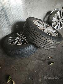 N.2 gomme complete di cerchioni per golf 7
