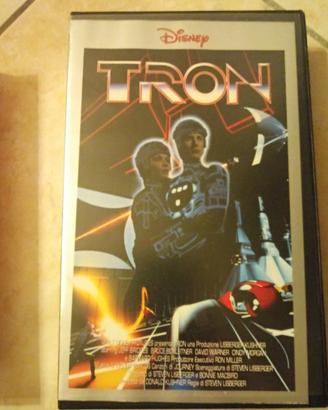Videocassetta film Tron 1984
