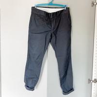 Pantaloni eleganti slim fit Zara blu scuri uomo