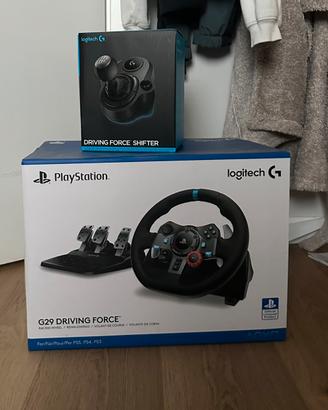 Set Logitech G29 driving force+cambio manuale