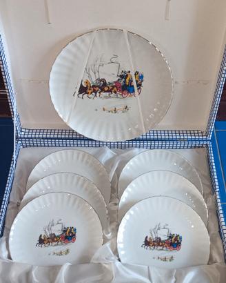 servizio vintage Bavaria da dolce