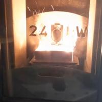 Termo stufa pellet 24 kw laminox idro carlotta