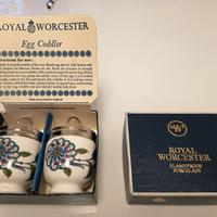 Royal Worcester egg coddler coppia