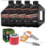 Yamaha Drag Star 1100 Cambio Olio Candele Filtro