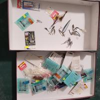 lotto materiale pesca