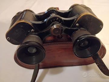 antico binocolo carl zeiss jena 