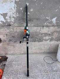 Canna da pesca con mulinello