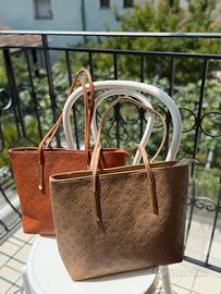 🎀 Borse shopper grandi effetto pelle