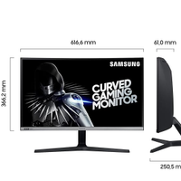 Monitor Samsung C27RG54FQR curvo, 27 pollici