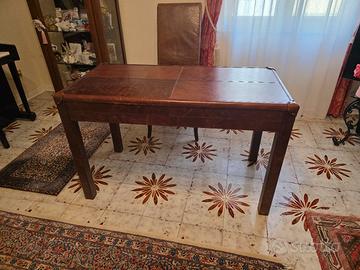 Scrivania in cuoio con sedia Maisons du Monde 