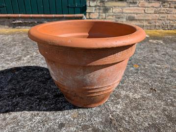 Vaso fioriera in plastica da 37