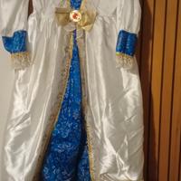 vestito carnevale principessa damigella taglia M 