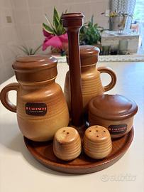 Set Pareschi Olio Aceto Sale Pepe Formaggio