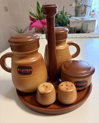 Set Pareschi Olio Aceto Sale Pepe Formaggio