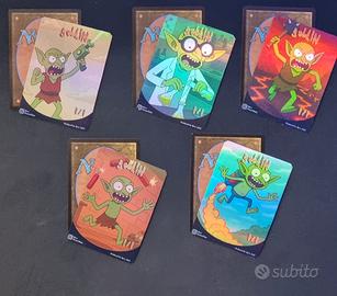 CustomToken goblin set di magic the gathering FOIL