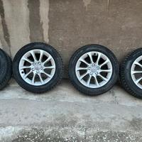 Cerchi Audi R16 + gomme termiche Pirelli 205-55-16