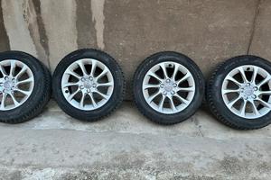 Cerchi Audi R16 + gomme termiche Pirelli 205-55-16