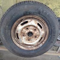 4 pneumatici con cerchi Ford Transit 215/75 R16