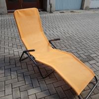 Lettino reclinabile da giardino
