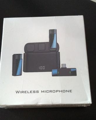 Kit microfoni lavalier per smartphone NUOVI
