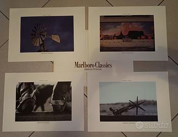 4 Stampe Marlboro Classics, "American Outdoors".