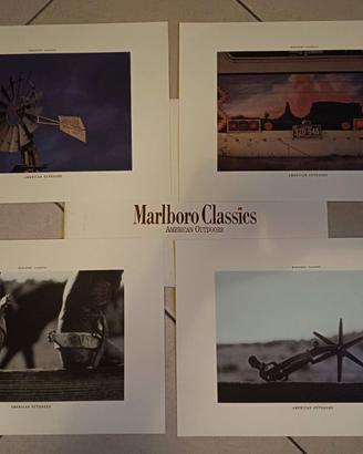4 Stampe Marlboro Classics, "American Outdoors".