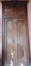 Coppia di porte antiche piemontesi  del '700.
