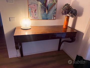 Console in legno