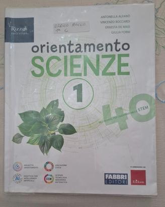 Libro scolastico Orietamento Scienze  1
