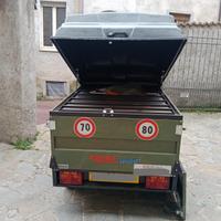 Carrello per trasporto cani da caccia