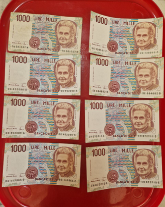 Banconote da collezione Lire