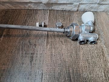 Valvola giacomini bi-mono tubo con sonda da 1/2