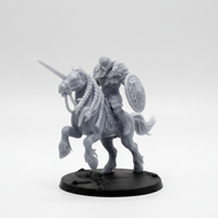 Miniatura Vichingo a Cavallo D&D | 28mm Pathfinder