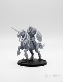 Miniatura Vichingo a Cavallo D&D | 28mm Pathfinder