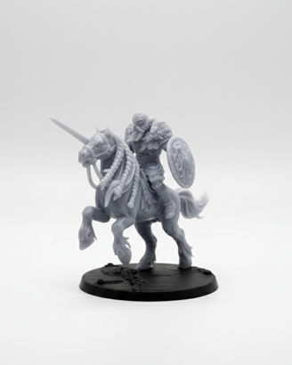 Miniatura Vichingo a Cavallo D&D | 28mm Pathfinder