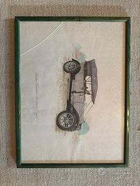 quadro Isotta Fraschini B 28/35 1906