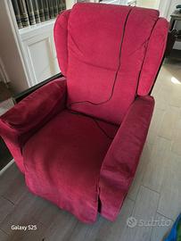 Poltrona relax reclinabile elettrica