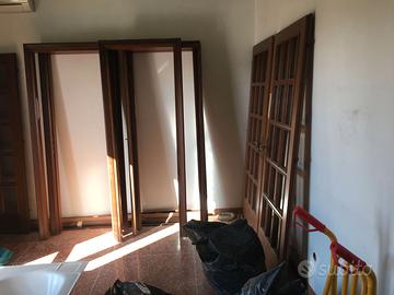 PORTE DA INTERNO IN LEGNO/LEGNO+VETRO ASSORTITE