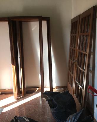 PORTE DA INTERNO IN LEGNO/LEGNO+VETRO ASSORTITE