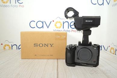 Sony FX3 USATA(GARANZIA SONY FINO A LUGLIO 2027)