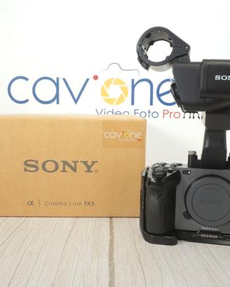 Sony FX3 USATA(GARANZIA SONY FINO A LUGLIO 2027)