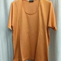 T-shirt donna girocollo, albicocca, taglia 50/L it