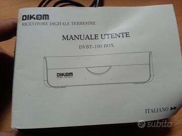 DIKOM DVBT decoder TV