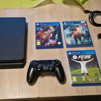 Playstation 4 Slim 1 TB + Giochi